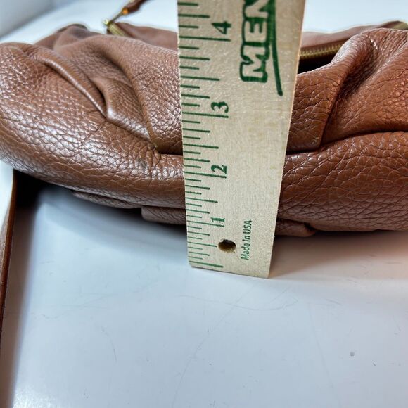 Marc By Marc Jacobs Natasha Caramel Brown Leather Classic Shoulder Crossbody Bag - Picture 14 of 15